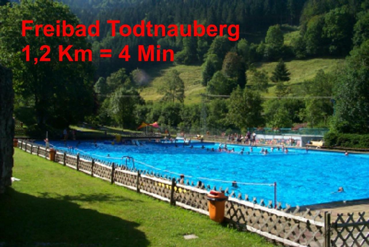 Residenz Schauinsland, Ganzes Appartement, Sauna ทอดท์เนา ภายนอก รูปภาพ